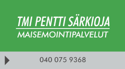 Tmi Pentti Särkioja logo